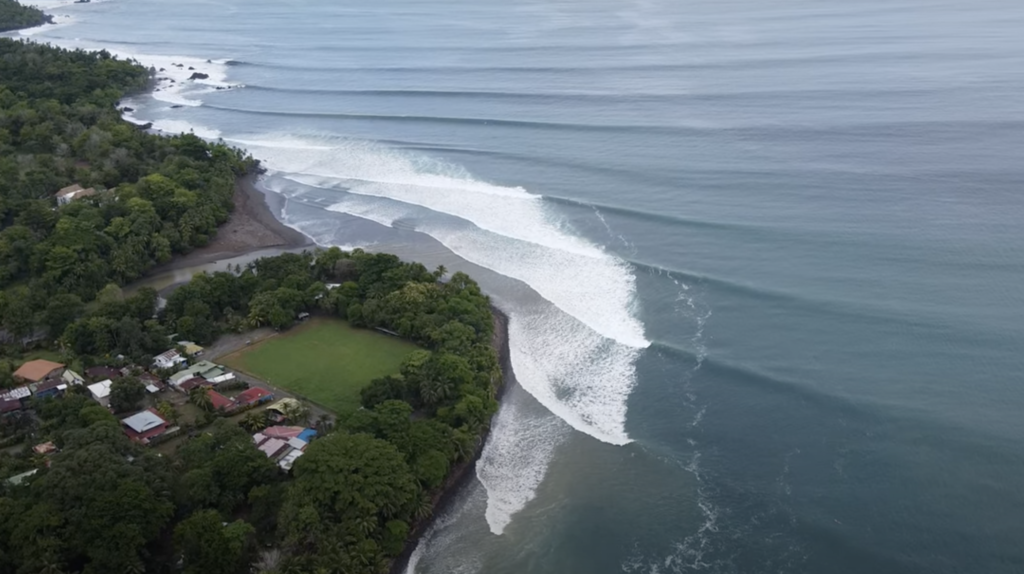 Pavones Costa Rica Long Wave Surfing