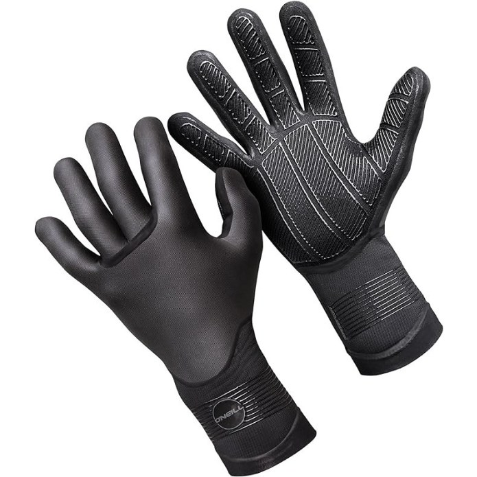 A pair of surfing gloves
